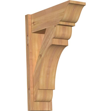 Ekena Millwork Olympic Smooth Traditional Outlooker, Western Red Cedar, 7 1/2"W x 20"D x 28"H OUT08X20X28OLY01SWR